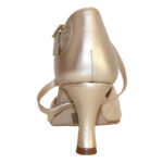 Højhælet dansesko i guld - Image 3