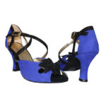 Blå højhælede sko - Image 4