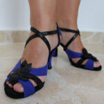 Blå højhælede sko - Image 2