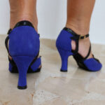 Blå højhælede sko - Image 3